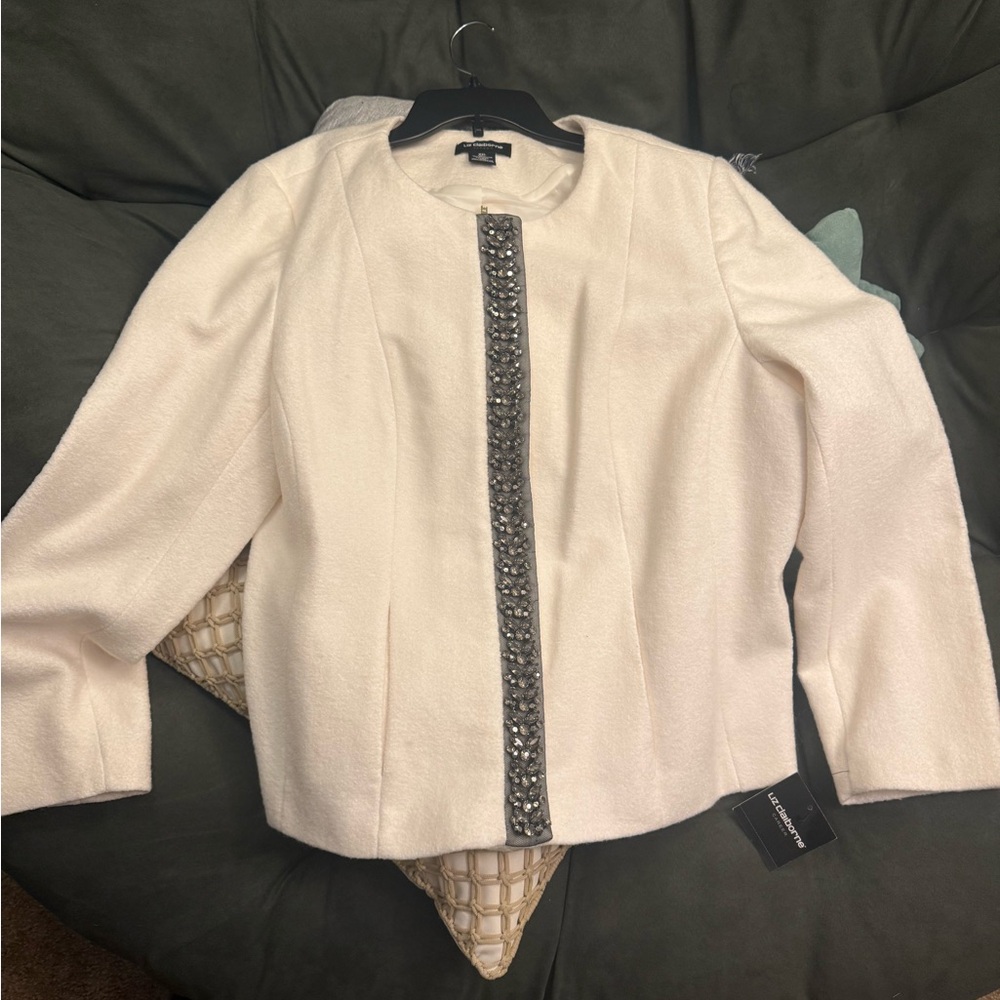XXL Liz Clairborne Blooming Romance Jacket